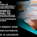 Presentación IX Congreso Nacional de Anestesia